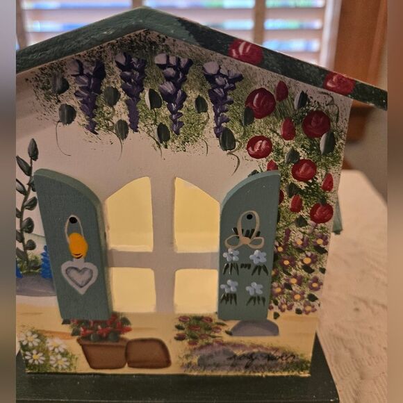 Handpainted Candle Box for Yankee Candle Kathy Hatch Collection NWT - Picture 6 of 13